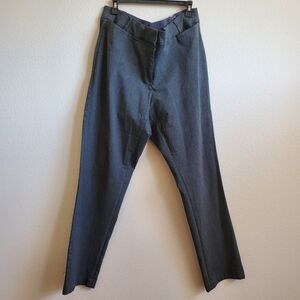 Lane Bryant Women's Dark Gray Trousers